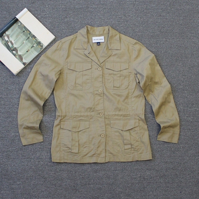 乐福佬仁 齐下副线 撤柜 女装工装 夹克翻领外套 F43 we shitoday