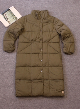 捡漏 女装长款 夹棉棉衣 外套 91  we shi today
