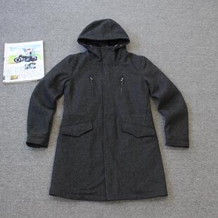 操级重磅约2公斤羊毛 法系成衣夹棉连帽毛呢大衣weshitodayC20