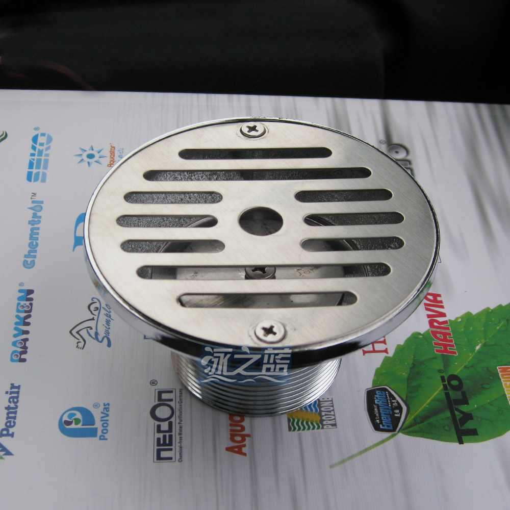 游泳池不锈钢出水口 SP-1424 有牙进出水口 泳池可调水口 布水口