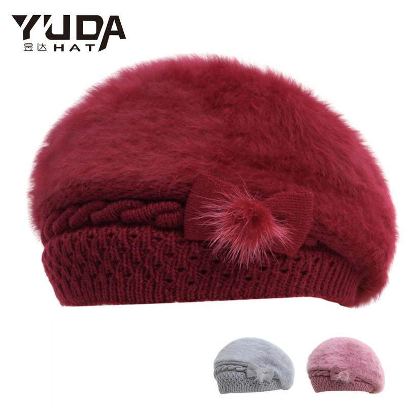 帽子女冬季新款中老年蝴蝶结贝雷帽户外保暖帽兔毛单色防寒妈妈帽,服饰配件/皮带/帽子/围巾,帽子,淘宝优惠券,粉丝福利购,淘宝优惠卷