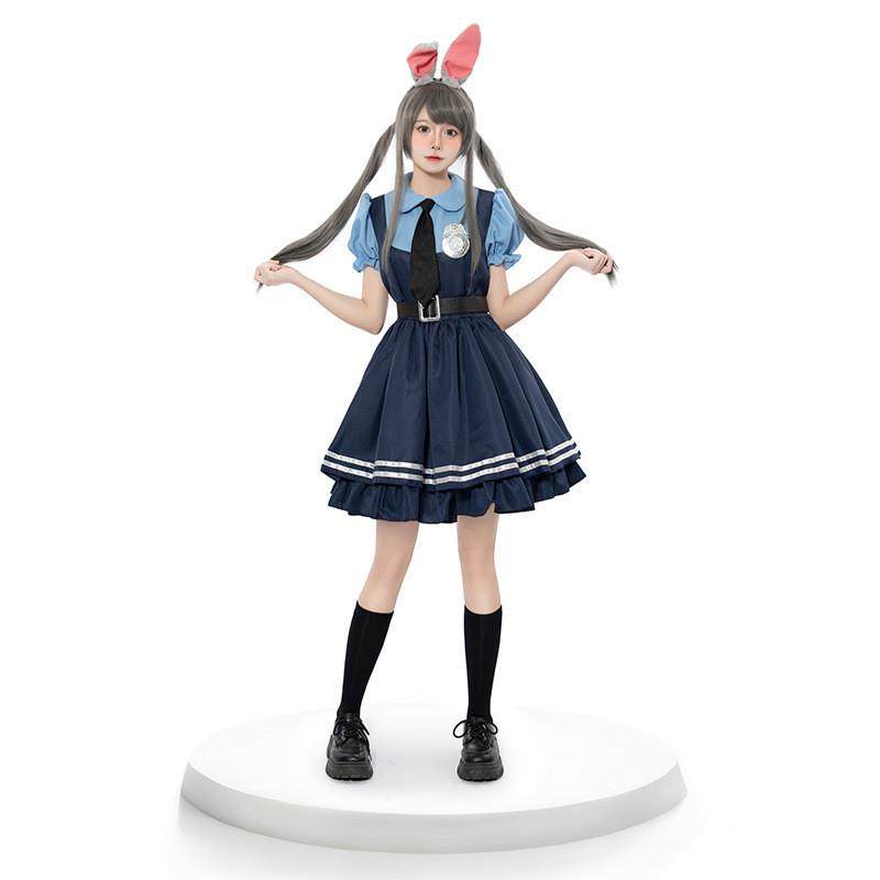 实拍疯狂动物城cos judy朱迪兔子cos拟人服 动漫cosplay服装全套,模玩/动漫/周边/娃圈三坑/桌游,Cosplay女装/cos女装,淘宝优惠券,粉丝福利购,淘宝优惠卷