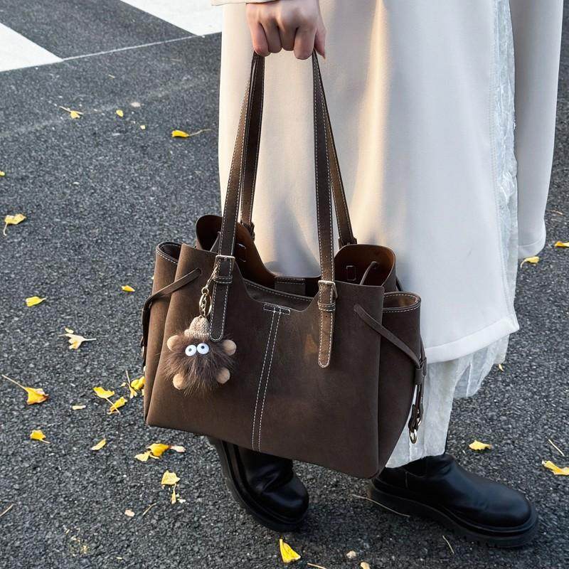 金玉鸟大容量三层托特包2025秋冬新款百搭通勤高级质感单肩包韩版,箱包皮具/热销女包/男包,托特包,淘宝优惠券,粉丝福利购,淘宝优惠卷