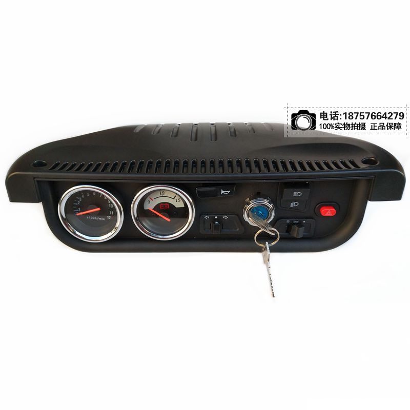 卡丁车仪表盘转向喇叭转速电量表