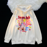 美式情侣装卫衣男女秋季上衣2025新款宽松连帽潮牌外套WY293-P78，男装卫衣，四季星座1015