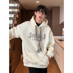 （直播）重磅连帽卫衣男女宽松oversize潮牌外套 WY254-1-P80，女装短外套，四季星座1015