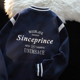 美式复古棒球服外套男春秋设计感字母刺绣夹克1015-JK113-P125，男装夹克，四季星座1015