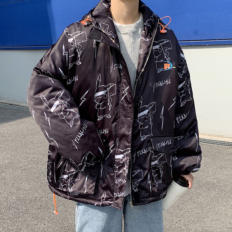 高级感宽松oversize美式工装棉衣加厚棉服1015-MY131-P125控148,男装棉衣,四季星座1015