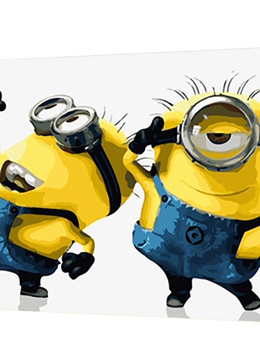 Акриловая DIY Canvas Painting By Numbers Paint Toys Комната DEC или