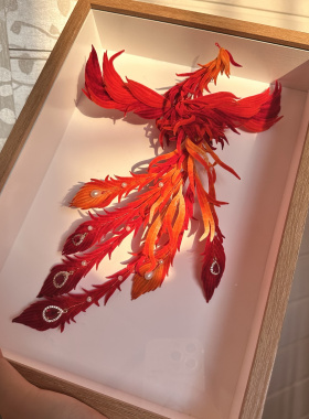 绒花凤凰
