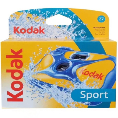 一次性胶卷相机PORTRA800Kodak柯达waterproof防水27张2026.10