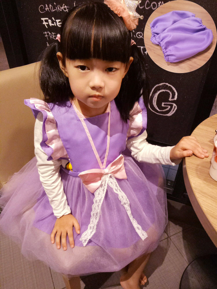 儿童卡通公主女宝宝罩衣圣诞演出服反穿衣吃饭衣围兜防水围裙,童装/婴儿装/亲子装,反穿衣/罩衣,淘宝优惠券,粉丝福利购,淘宝优惠卷