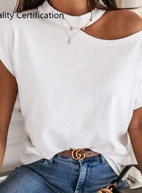 Elegant Ladies OL tshirt Office Lady Party Club Streetwear