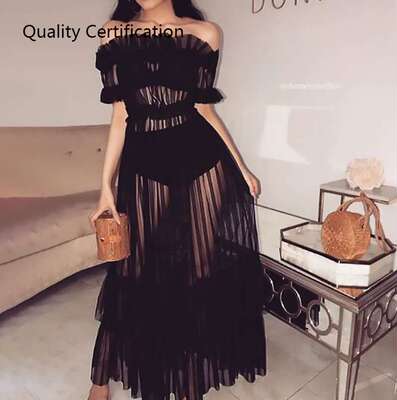 See Through Bikini Cover Up Tulle Lace Beach Long Dress