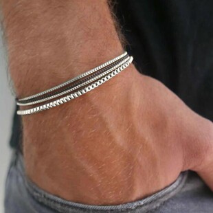 New European American style combined bracelet跨境潮流手链