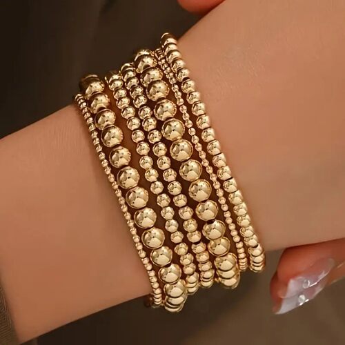 Cross-border jewelry women's elastic bracelet跨境女士潮手链