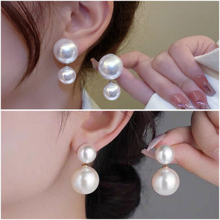 pearl for earrings stud brides耳钉 French Vintage