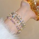 style bracelet imitation Korean pearl crystal for women手链