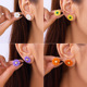 Daisy accessories女士耳钉跨境 for women flower earrings