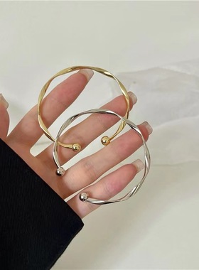 Trendy design jewelry open bracelet for women跨境女式首饰品