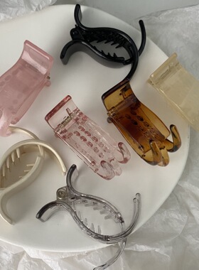 Korean style simple hair clip popular for women女士简约发夹