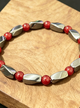Cross-border elastic beaded bracelet accessory跨境潮流手链