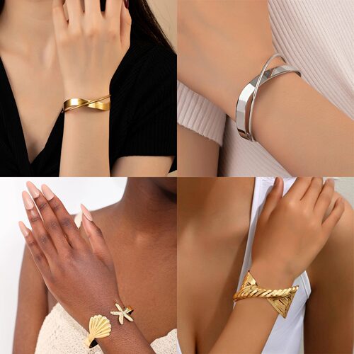 Cross-border fashion bracelets for women as gifts跨境女手镯