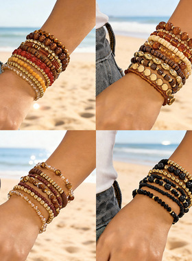 Fashion Bohemian Bracelet - Women's Casual Jewelry Item手链