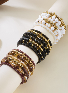 Cross-border creative fashion multi-purpose crystal bracelet