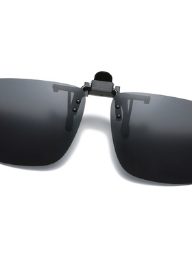 专用超轻薄户外高清偏光夹片太阳镜近视眼镜夹片墨镜防紫外线超轻