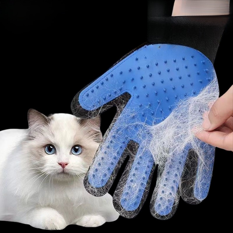 撸猫手套宠物猫咪用品梳子猫梳毛刷狗毛梳脱毛梳撸毛神器除毛手套