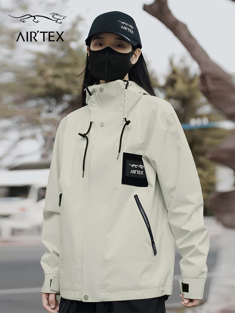 AIRTEX YAT MOUNTAIN JACKET 여성 등산 재킷 남성 봄 가을 얇은 스포츠 야외 방풍 및 방수 윈드 브레이커