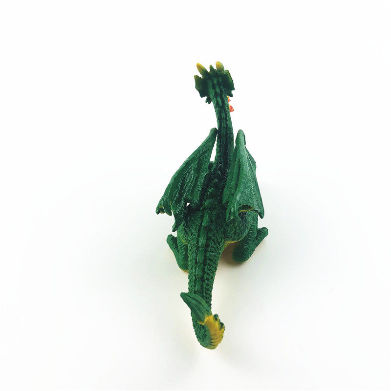 미국 AAA 3A 대량 시뮬레이션 동물 공룡 모델 녹색 불을 뿜는 용