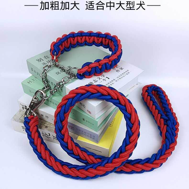 栓狗绳子防挣脱不勒脖大