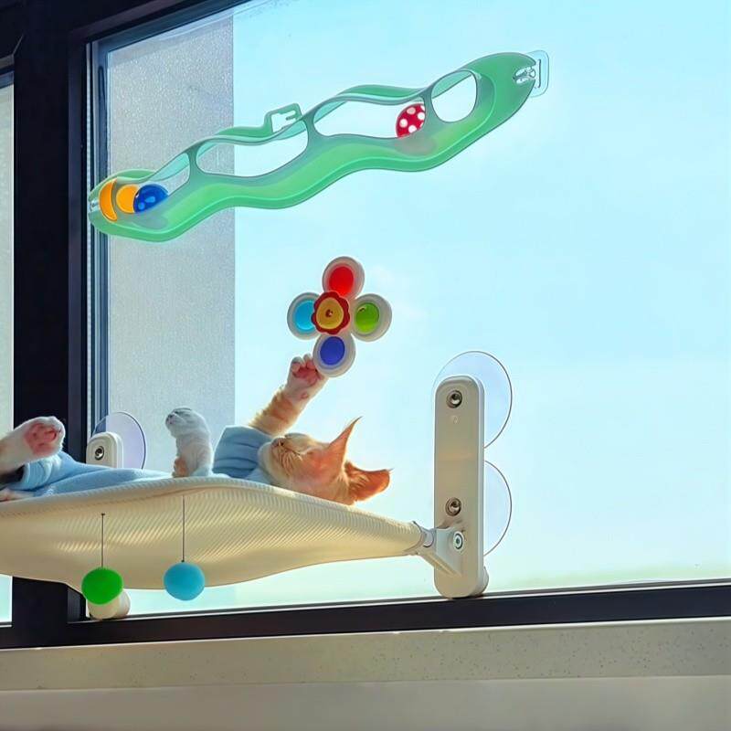 吸盘转转乐猫玩具自嗨解闷神器小猫咪狗狗消耗体力逗猫棒宠物用品