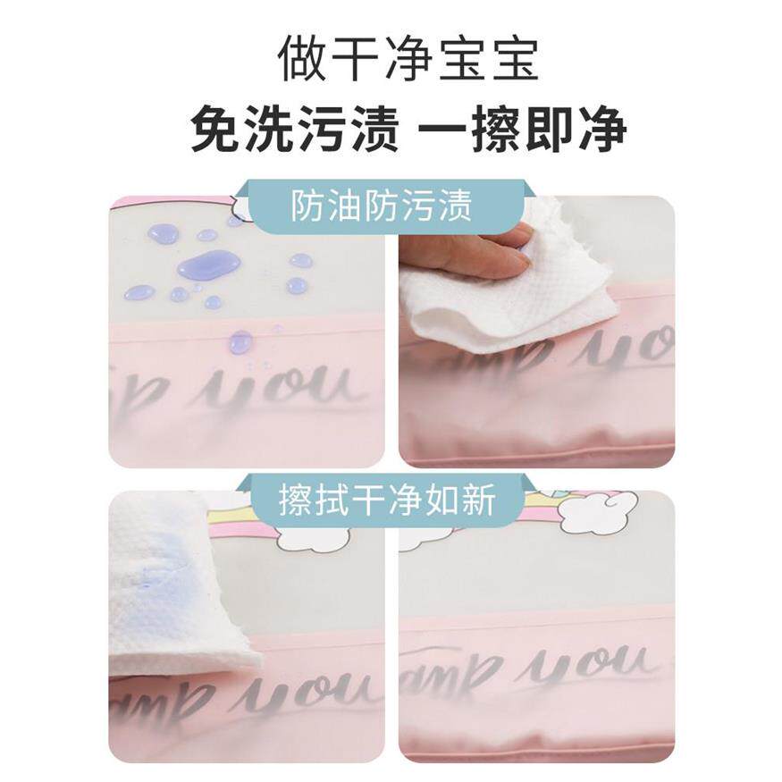TPU长袖宝宝吃饭罩衣围兜