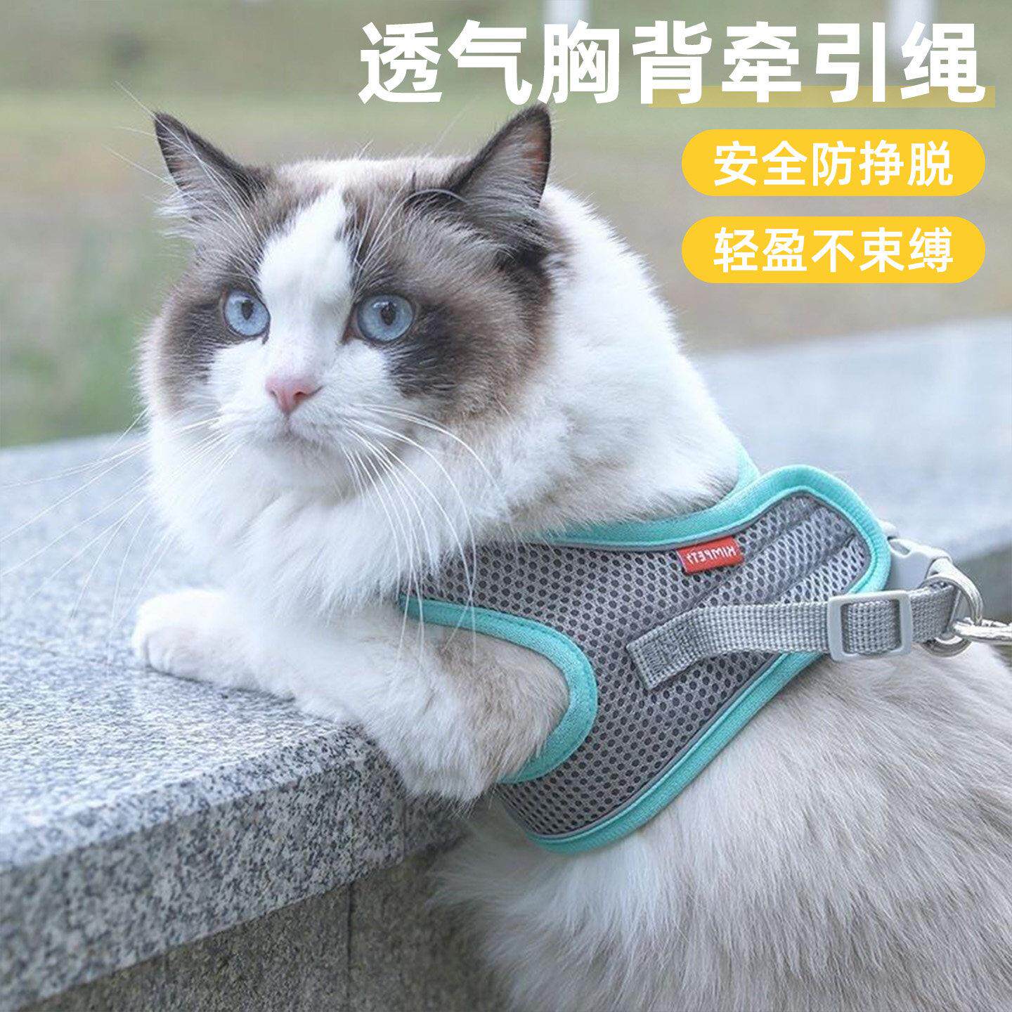 猫咪牵引绳遛猫小猫专用
