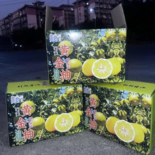 贵州村超圣地榕江黄金柚礼盒包装