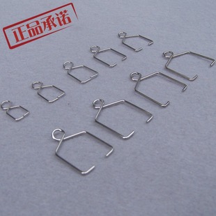 高品质门字扣弹簧扣卡子金色水晶挂件挂钩灯具灯饰配件小挂钩卡