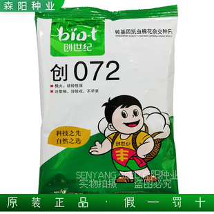 创世纪创072棉花种子抗虫棉花杂交种大桃好捡花国审棉花籽