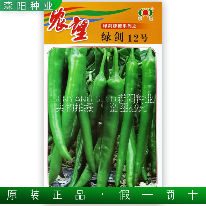 农望绿剑12号辣椒种子青皮尖椒