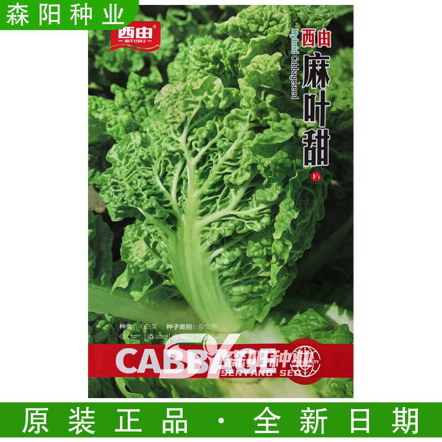 西由麻叶甜毛白菜杂交种