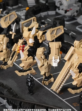 emonster1/60动力服适配戴亚克隆机甲 EM09沙漠游骑兵套装