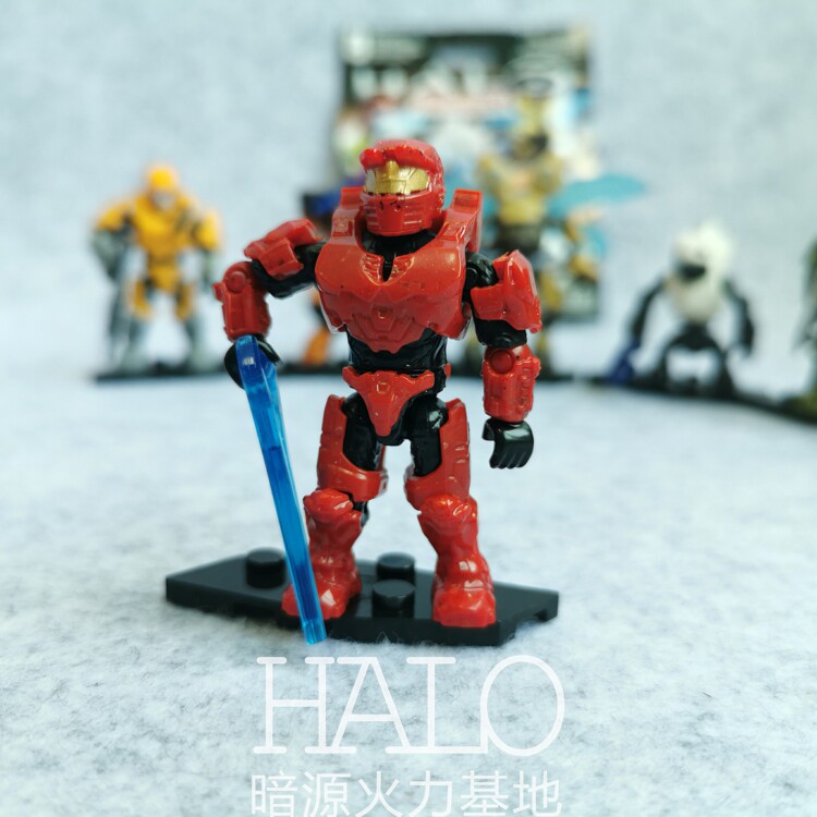 thumbnail for Megabloks HALO Halo Halo Meijiabao Pumping Music Marine Corps Chief Elite Blind Pack