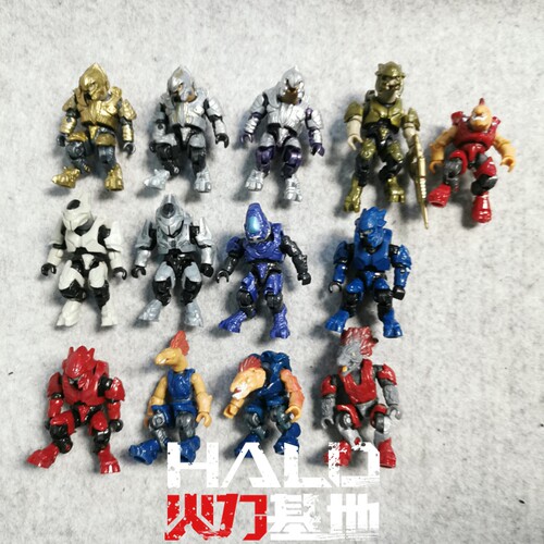 megabloks光环星盟可动积木人仔