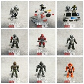 美家宝积木 特价 鬼面 精英 散货 Mega光环HALO陆战队斯巴达士官长