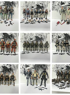 暗源118兵人合集3.75寸模型