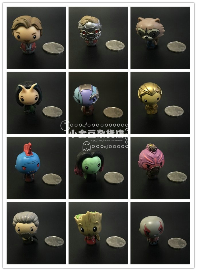 funko银河护卫队搪胶手办模型