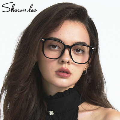 Shawnlee夏之光同款文艺方框眼镜
