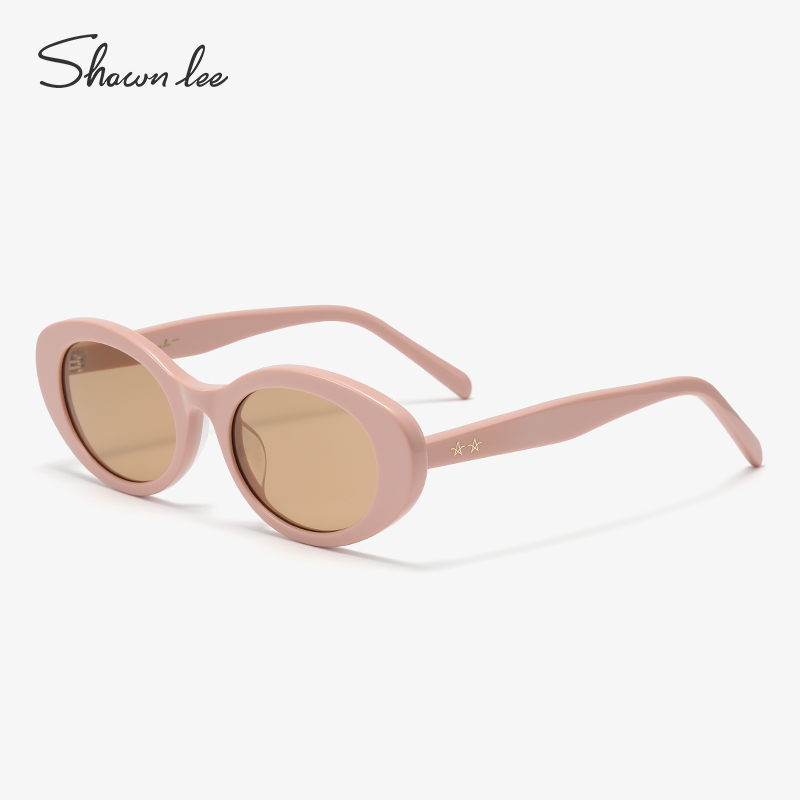 新款欧美墨镜猫眼防紫外线复古女